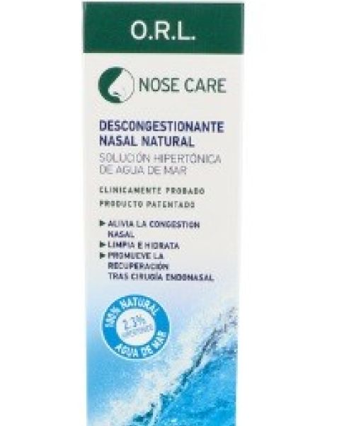 Sinomarin ORL - Agua de mar para recuperación de cirugía endonasal, rinitis y sinusitis crónicas. Sirve también para descongestionar la nariz en procesos catarrales y gripales.