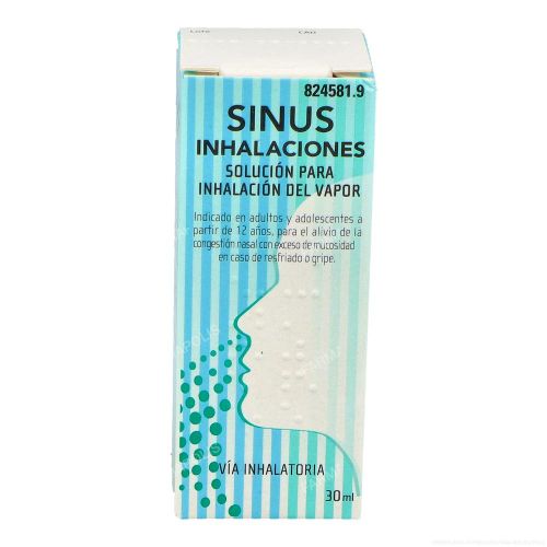  - Solución para inhalación con efecto descongestivo nasal.