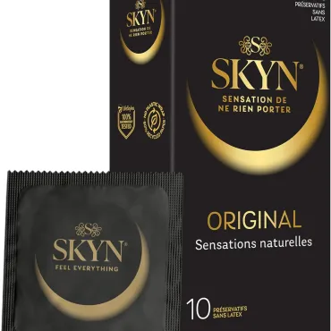  - Preservativos sin látex con una sensación natural, piel con piel.