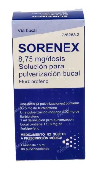 Sorenex 8.75mg spray
