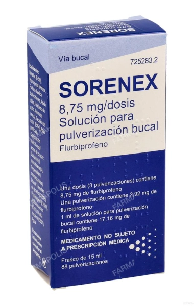 Sorenex 8.75mg spray