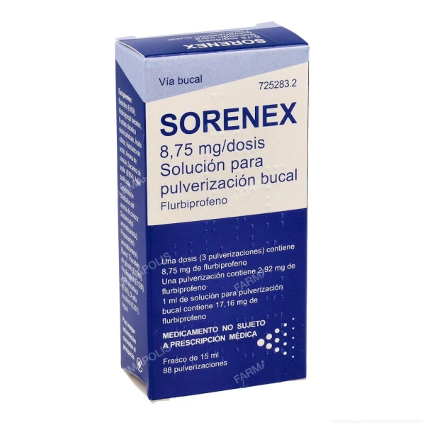 Sorenex 8.75mg spray