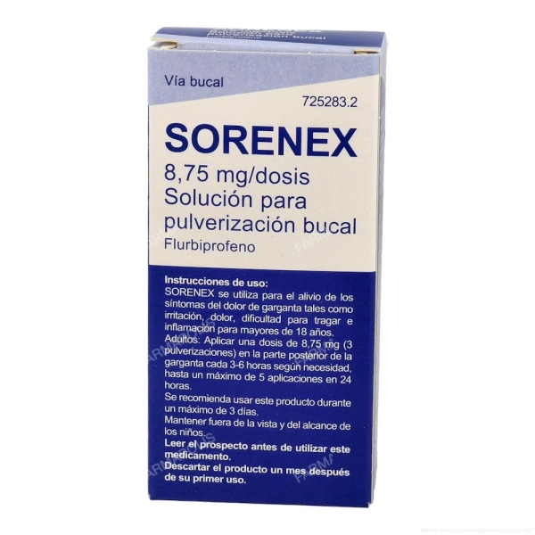 Sorenex 8.75mg spray