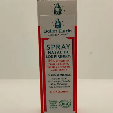 Spray Nasal - Para la nariz taponada.