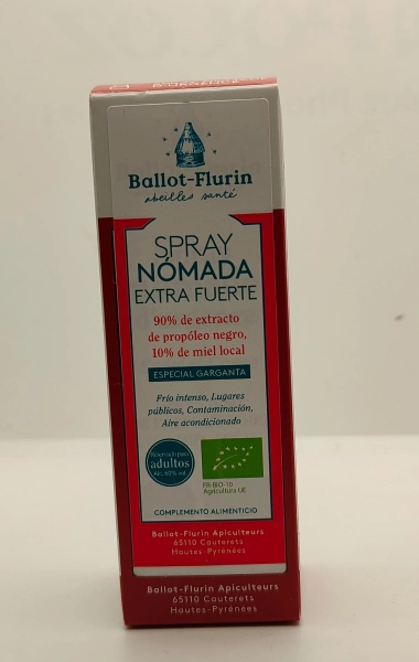 Spray nómada de urgencia Para gargantas frágiles.