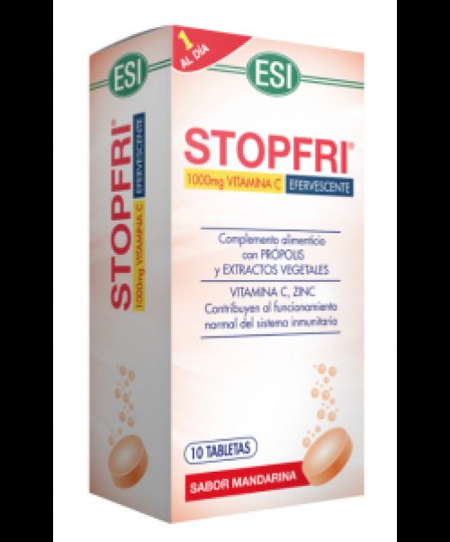 Stopfri   - Es un complemento natural que contribuye al funcionamiento normal del sistema inmunitario y a la protección de las células frente al daño oxidativo. 
