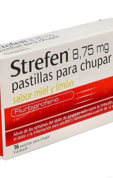 Strefen 8.75mg miel y limón