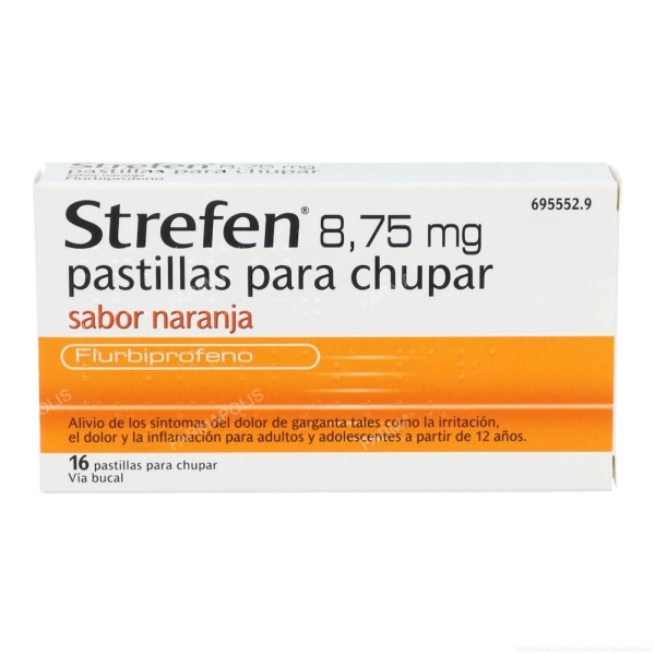 Strefen 8.75mg naranja Strefen 8.75mg naranja