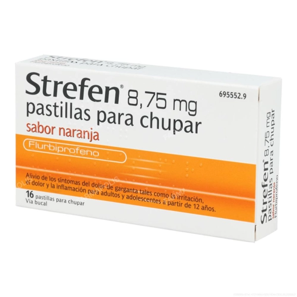 Strefen 8.75mg naranja
