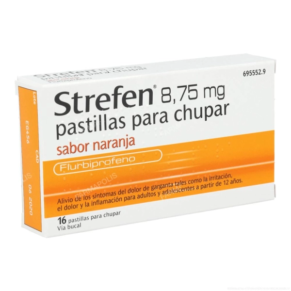 Strefen 8.75mg naranja