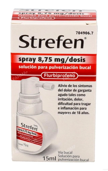 Strefen 8.75mg spray Strefen 8.75mg spray