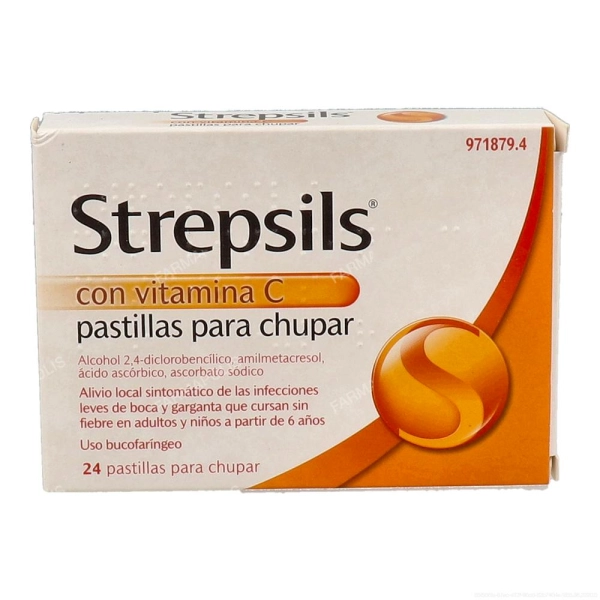 Strepsils con vitamina C