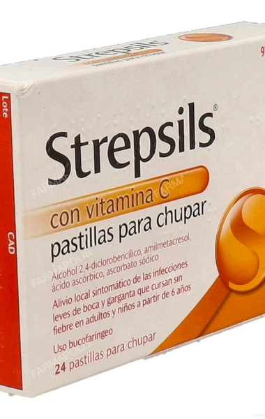 Strepsils con vitamina C