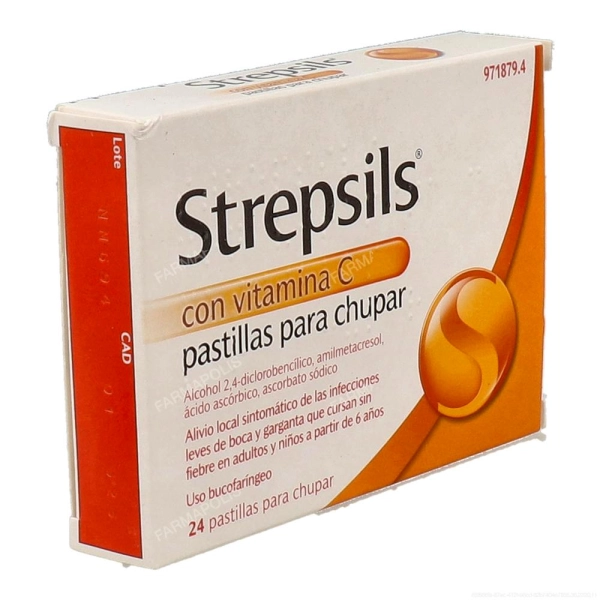 Strepsils con vitamina C