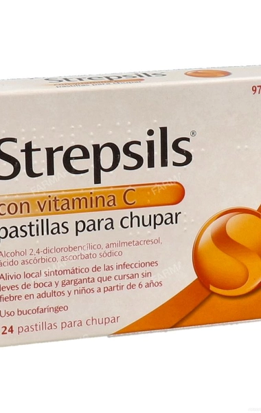 Strepsils con vitamina C
