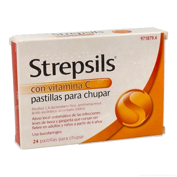 Strepsils con vitamina C Strepsils con vitamina C
