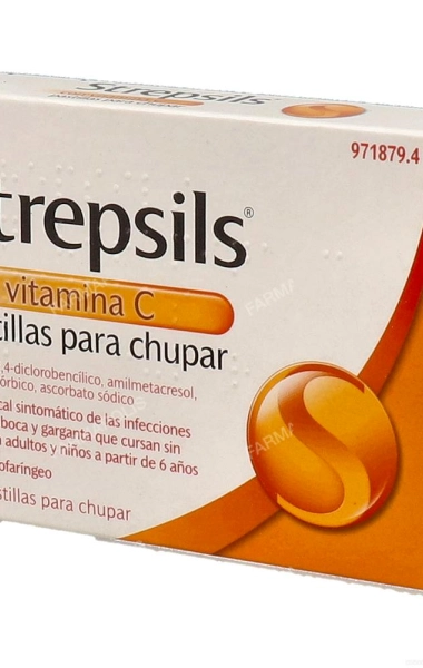 Strepsils con vitamina C