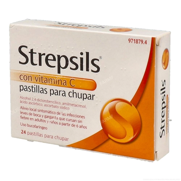 Strepsils con vitamina C