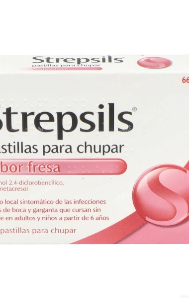 Strepsils fresa Strepsils fresa