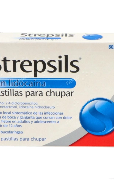 Strepsils lidocaína 