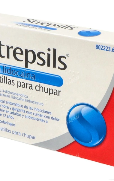 Strepsils lidocaína 