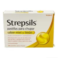 Strepsils miel y limón