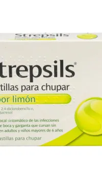 Strepsils sabor limón