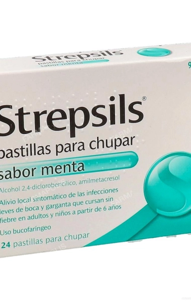 Strepsils Sabor Menta
