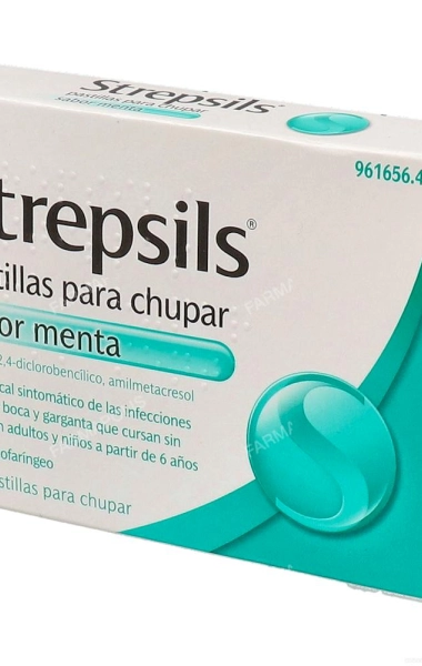 Strepsils Sabor Menta