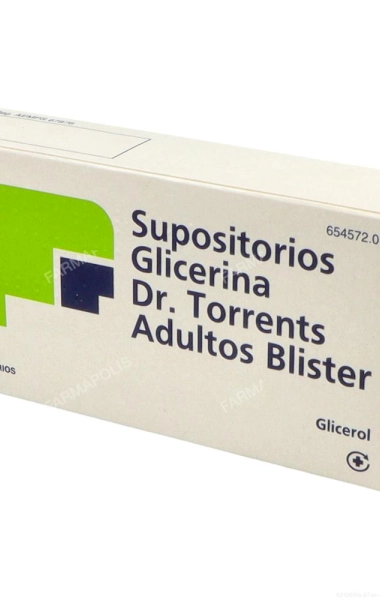 Supositorios glicerina dr torrents adultos 3.27 g