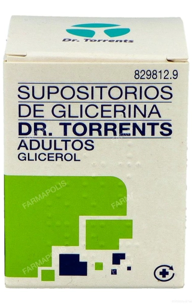 Supositorios glicerina dr torrents adultos (3.27 g) Supositorios glicerina dr torrents adultos (3.27 g)