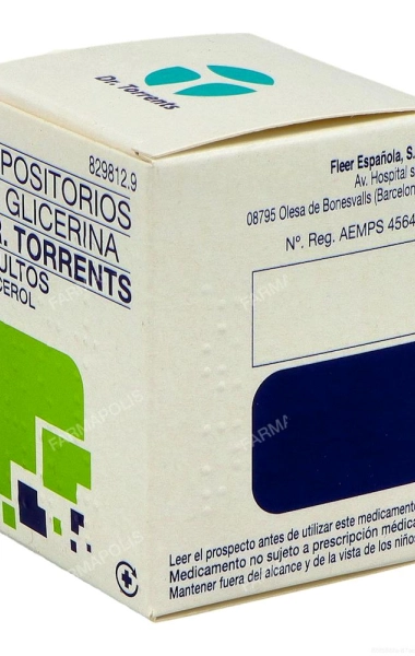 Supositorios glicerina dr torrents adultos (3.27 g)