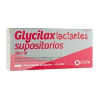 Supositorios glicerina glycilax lactantes 