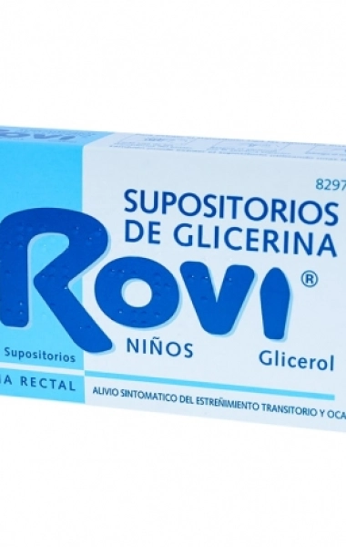 Supositorios glicerina rovi niños Supositorios glicerina rovi niños
