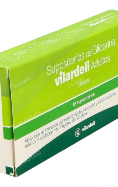 Supositorios glicerina vilardell adultos 