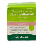 Supositorios glicerina vilardell lactantes (0.92 g)