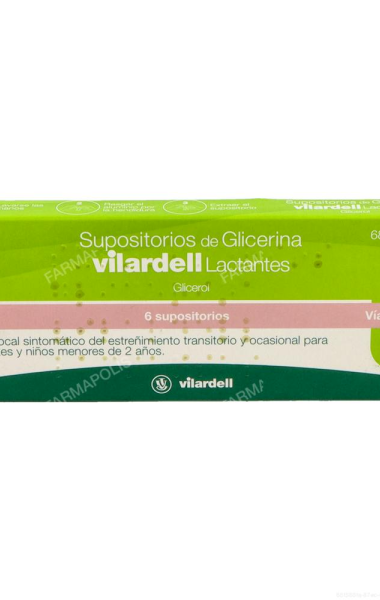 Supositorios glicerina vilardell lactantes 