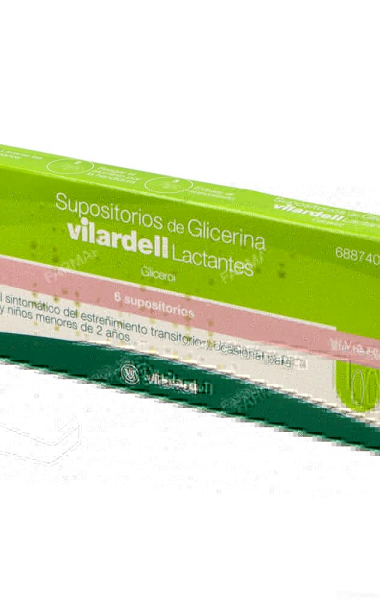 Supositorios glicerina vilardell lactantes 