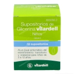 Supositorios glicerina vilardell niños tarro