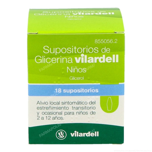 Supositorios glicerina vilardell niños tarro