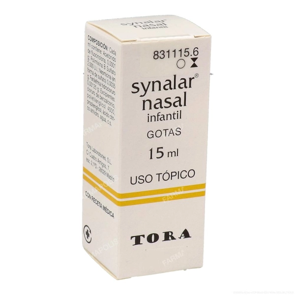 Synalar nasal infantil 
