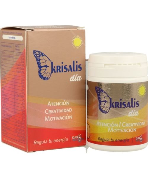 Krisalis Dia - Beneficia el sistema nervioso, y reduce la fatiga. Es un complemento con una fórmula exclusiva para apoyar el ciclo del sistema nervioso. 