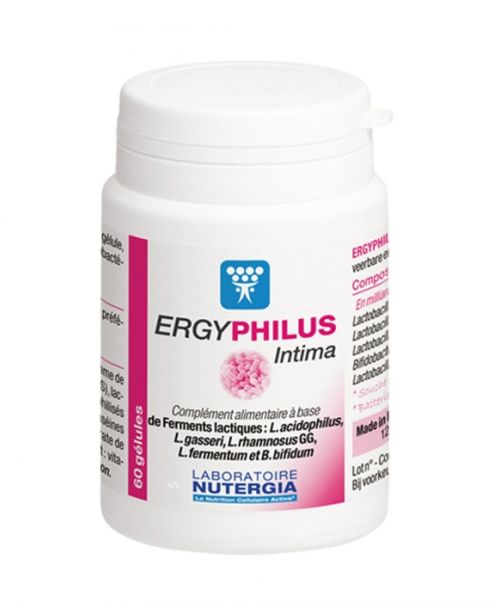 Ergyphilus Intima - Es un complemento que ayuda a eliminar las bacterias de la flora vaginal