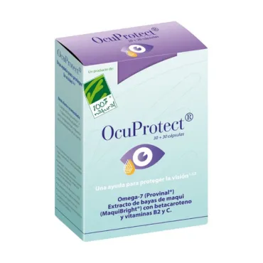  - Ayuda a proteger la visión desde dentro, con omega 7, bayas de maqui, betacaroteno natural y vitamina B2.