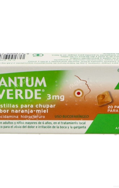 Tantum verde Naranja-Miel Tantum verde Naranja-Miel