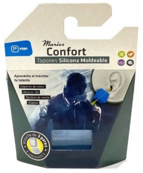 Tapones Silicona Moldeable - Son unos tapones de silicona aislantes del ruido (avión, ruidos nocturnos...)