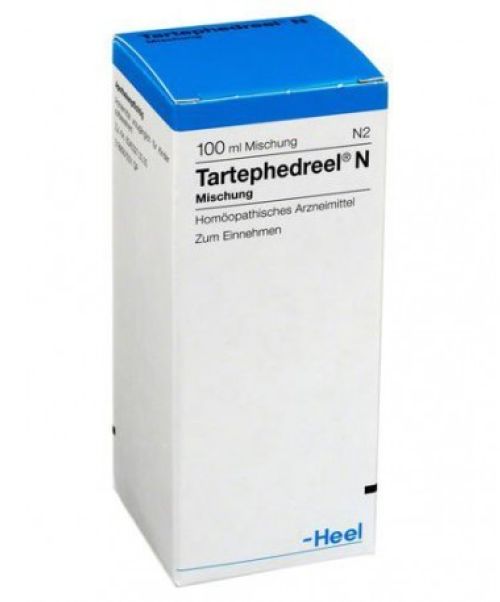 Tartephedreel  - Es un medicamento homepático especialmente indicado para la tos que requieren sacar flema, expectoración muy difícil.