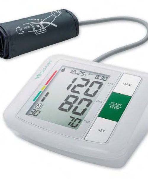Tensiometro BU 510 Medisana - El tensiómetro, también conocido como monitor de presión arterial, es un dispositivo que mide la fuerza que ejerce el flujo sanguíneo en las paredes de las arterias y detecta dos tipos de presiones: sistólica y diastólica.