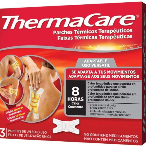  - Calor para contracuras, lumbagos, dolores musuculares... El parche con efecto calor proporciona alivio del dolor muscular/articular asociado a: cansancio, lumbagos, contracturas, tensión muscular, sobreesfuerzo, esguinces, artritis, artrosis...