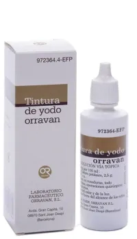 Tintura de yodo orravan 